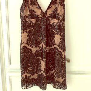 Free People Beaded Cocktail Dress